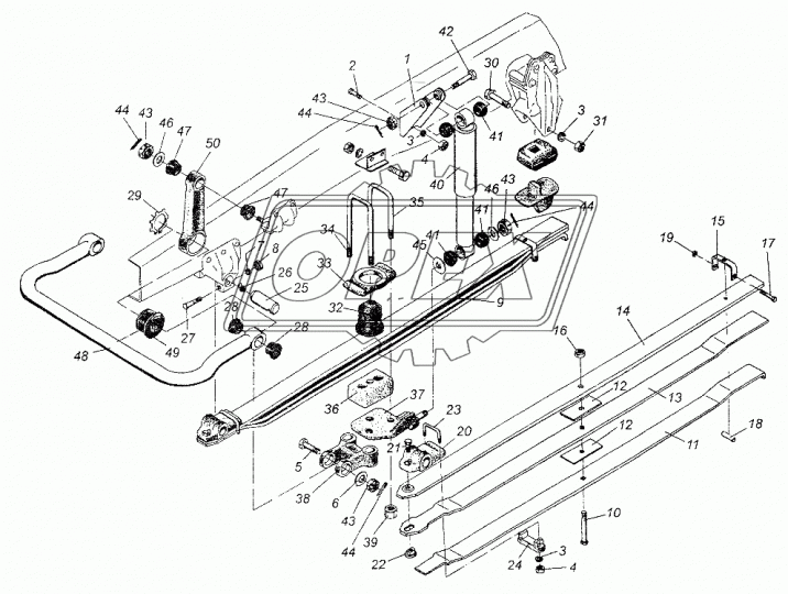 6317-2906022 Рычаг МАЗ